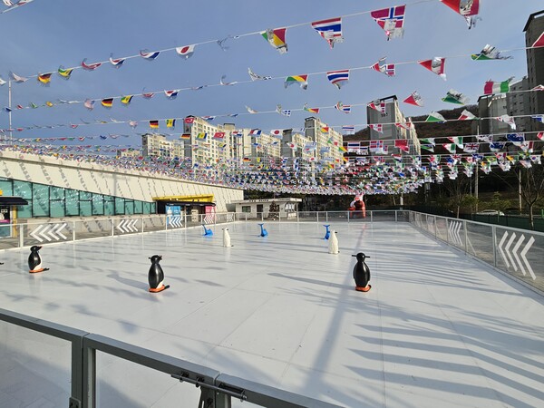 ▲ 아이스링크 전경.