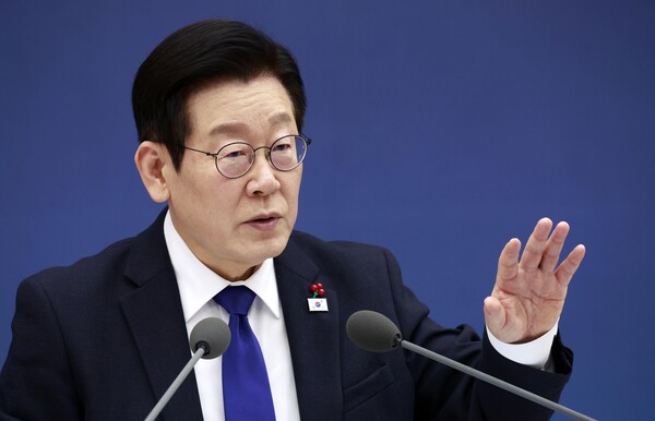 ▲ 발언하는 이재명 대통령. /뉴시스