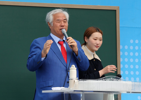 ▲ 설교하는 전광훈 목사. /뉴시스