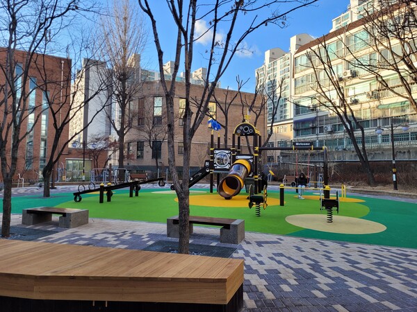 ▲ 만수동 쇄판어린이공원 전경.