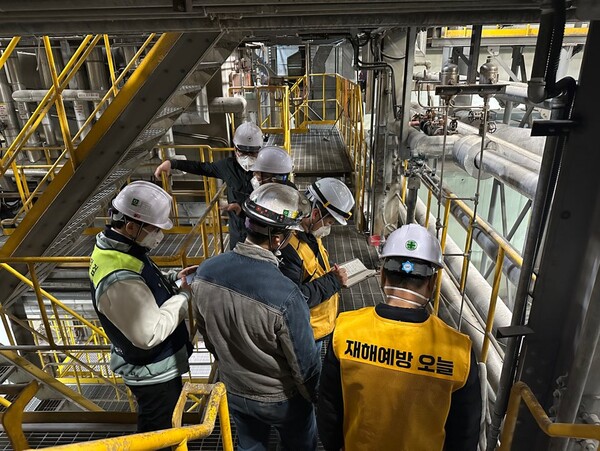 ▲ 전문기관 합동 공공시설 안전관리 실태점검 실시 모습.