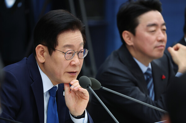 ▲ 업무보고 주재하는 이재명 대통령. /뉴시스