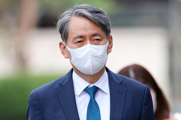 ▲ 2차 변론기일 출석하는 조지호 경찰청장. /뉴시스