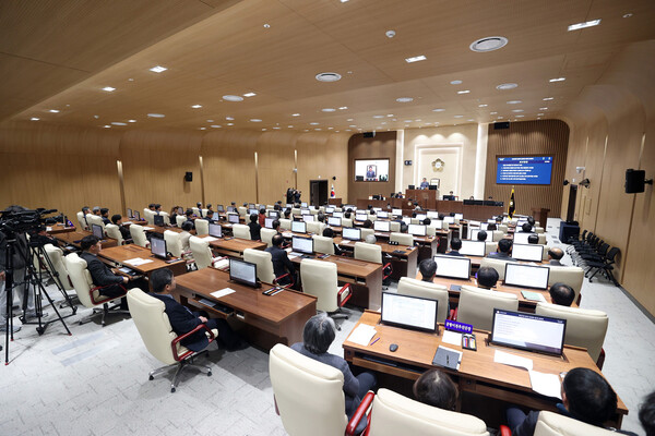 ▲ 제397회 제2차 정례회 제2차 본회의 전경.