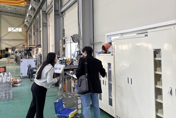 ▲ 노동안전보건 우수기업 우수사례 인터뷰 사진.