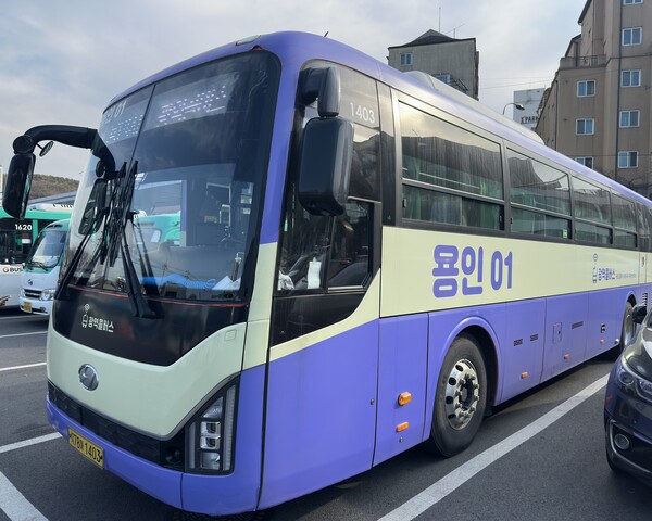 ▲ 용인 광역콜버스.