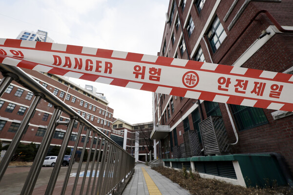 ▲ 폐교 예정인 서울 시내 한 고등학교 모습. /뉴시스
