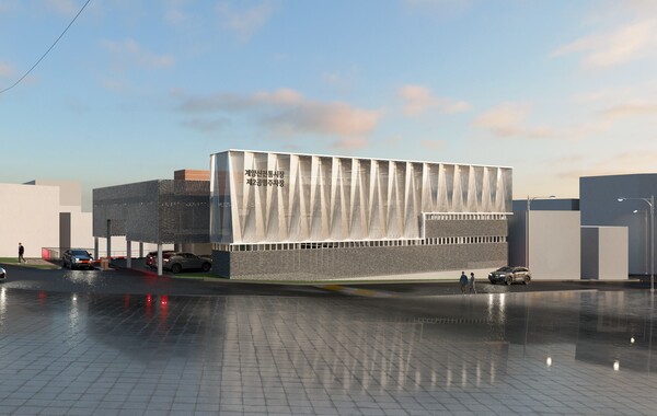 ▲ 계양산전통시장제2공영주차장 조감도.