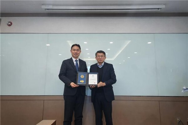 ▲ 경기도지사 표창 수상 사진.