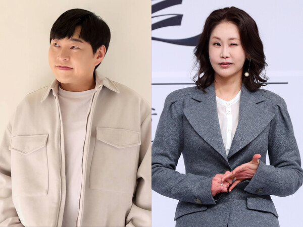 ▲ 개그맨 이진호(왼쪽)와 배우 신은경. /뉴시스