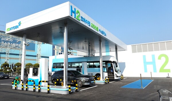 ▲ 포항시 북구 장흥동 포항장흥수소충전소 전경. /뉴시스