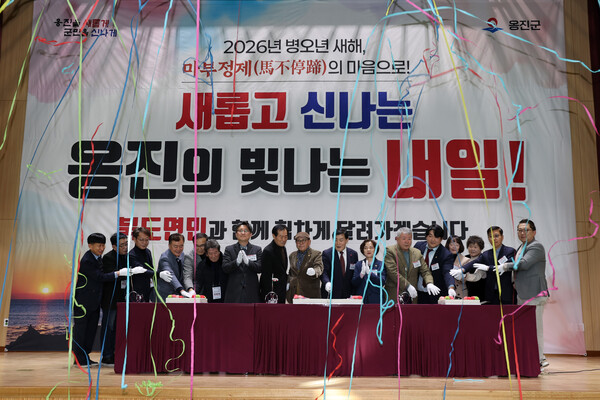 ▲ 북도면 연두방문 모습.