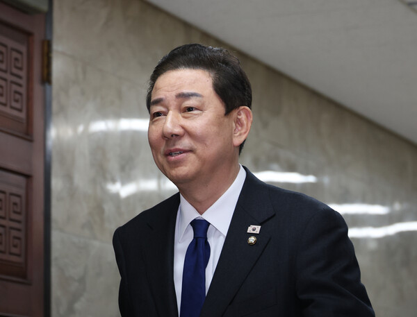 ▲ 의원총회 참석하는 김병기. /뉴시스