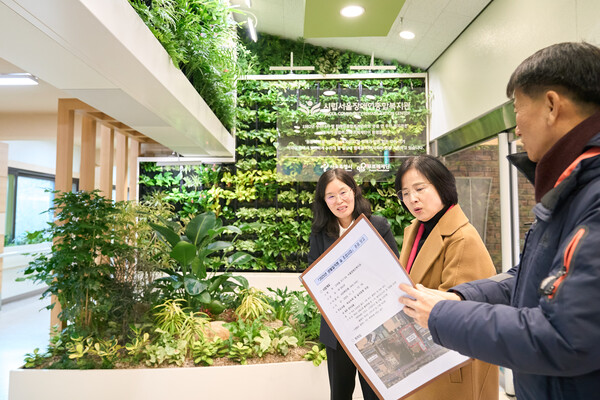 ▲ 장애인복지관 열린정원 현장방문.