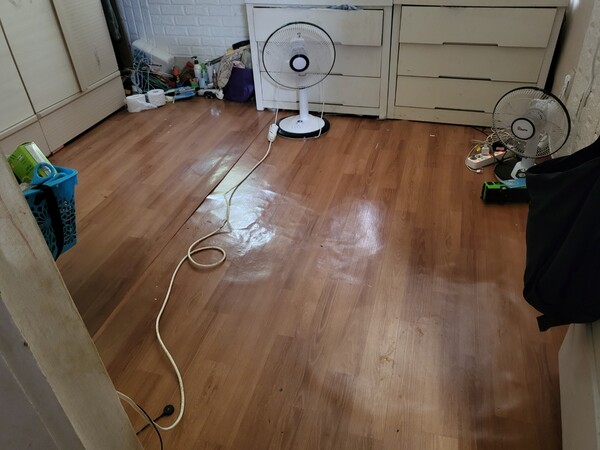 ▲ 클린서비스 지원 후 모습.