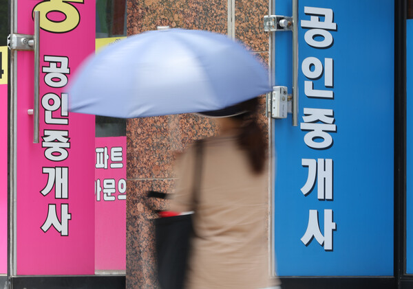 ▲ 서울 시내 공인중개사무소 모습. /뉴시스