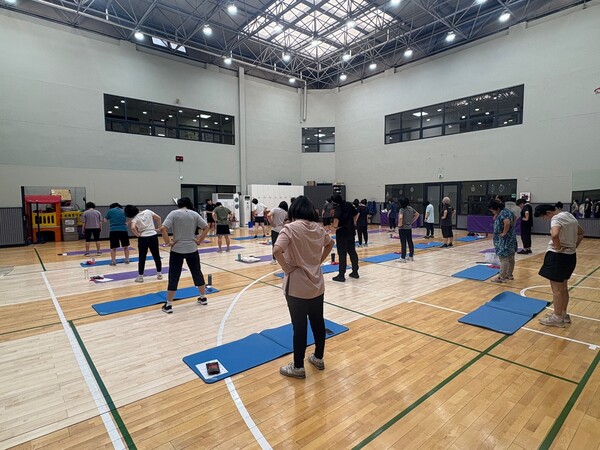 ▲ 비만교실 운영 모습.