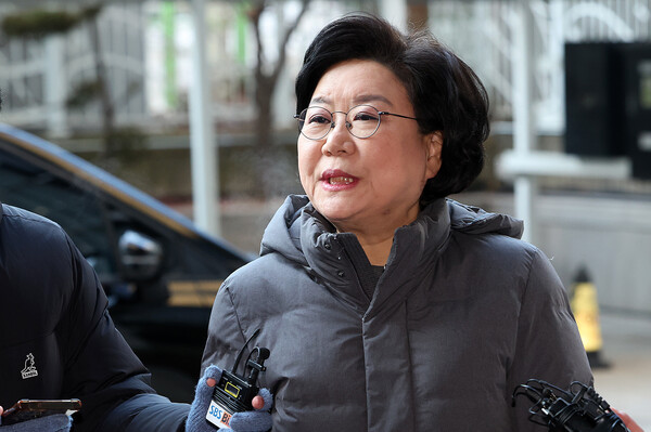 ▲ 답변하는 이혜훈 후보자. /뉴시스