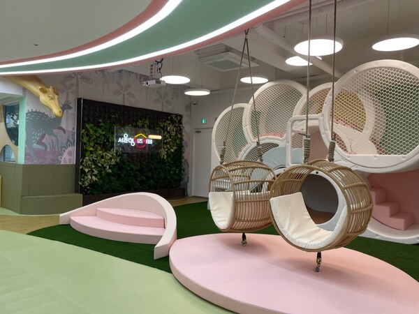 ▲ 놀이터 내부사진.