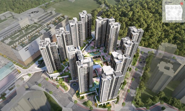 ▲ 서부트럭터미널 도시첨단물류단지 지원시설용지 개발사업 조감도.