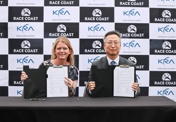 ▲ 한국마사회-남아프리카공화국 기수학교 South African Jockey Academy 업무협약식.
