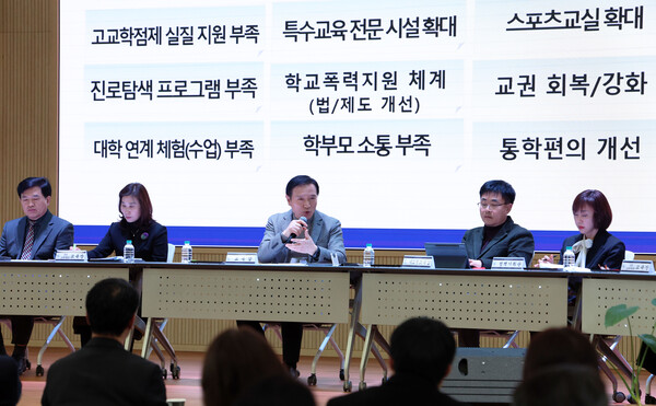 ▲ ‘지역 현안 보고회’ 개최 모습.