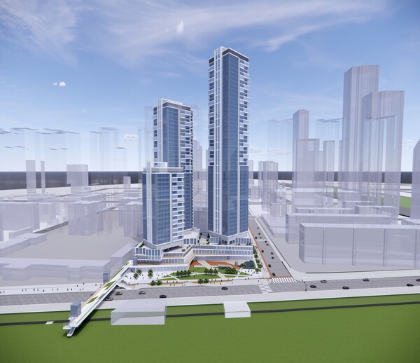 ▲ 여의도 목화아파트 재건축 정비사업 조감도 예시(안).