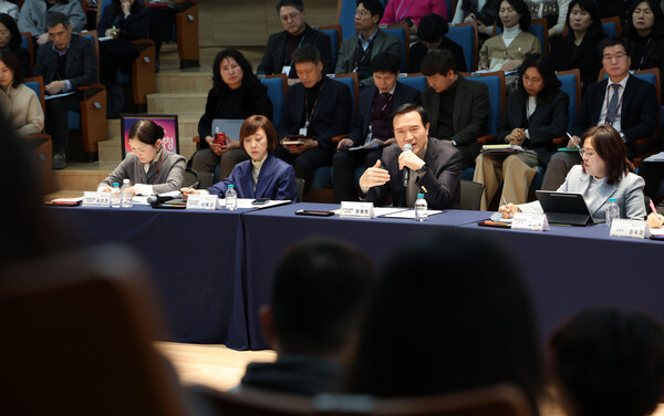 ▲ 2차 지역 현안 보고회 현장 사진.