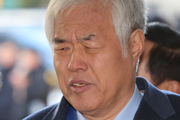 ▲ 전광훈 사랑제일교회 목사가 지난해 1월 13일 오전 서울 마포구 서울서부지법에서 열린  구속 전 피의자 심문(영장실질심사)에 출석하고 있다. /뉴시스