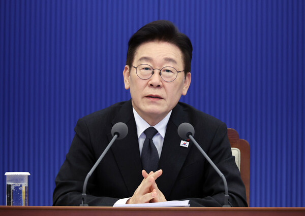 ▲ 수석보좌관회의 발언하는 이재명 대통령. /뉴시스