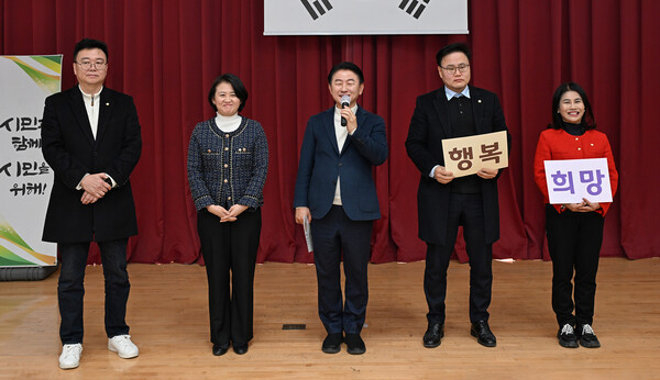 ▲ 2026 흥선동 주요업무보고회 모습.