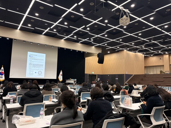 ▲ 교육지원청 담당부서 협의회 현장 사진.
