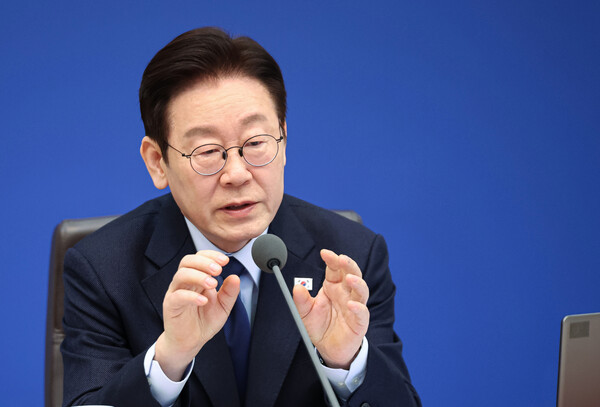 ▲ 국무회의 발언하는 이재명 대통령. /뉴시스