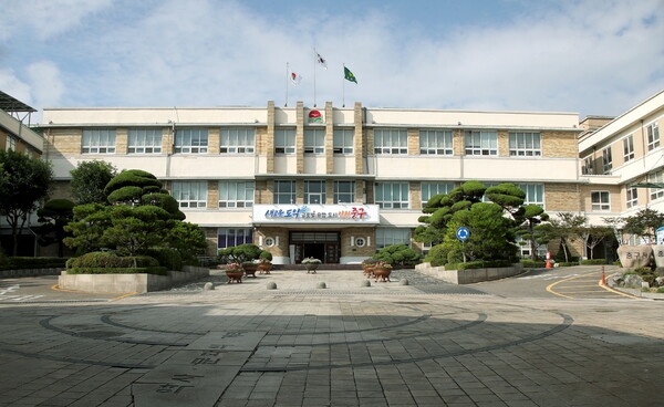 ▲ 인천 중구청 전경.