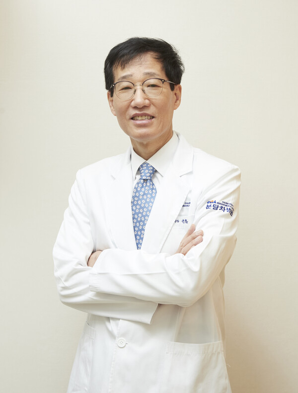 ▲ 분당차여성병원 소아청소년과 유한욱 교수.