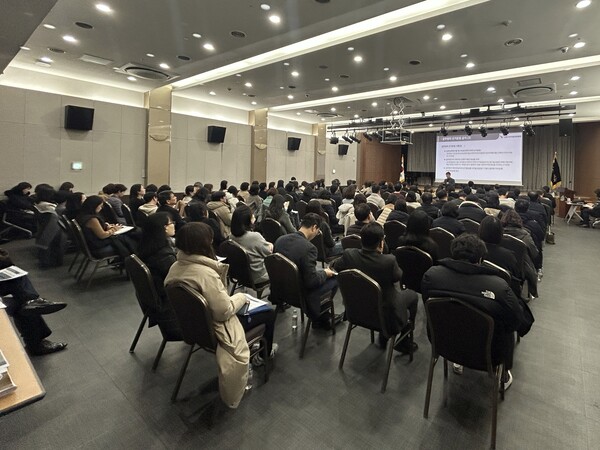 ▲ 성북구, 제9회 지방선거 대비 ‘공무원이 알아야 할 공직선거법 교육’ 실시 현장.