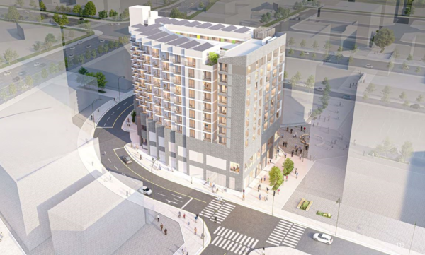 ▲ 일자리연계형 지원주택 조감도.