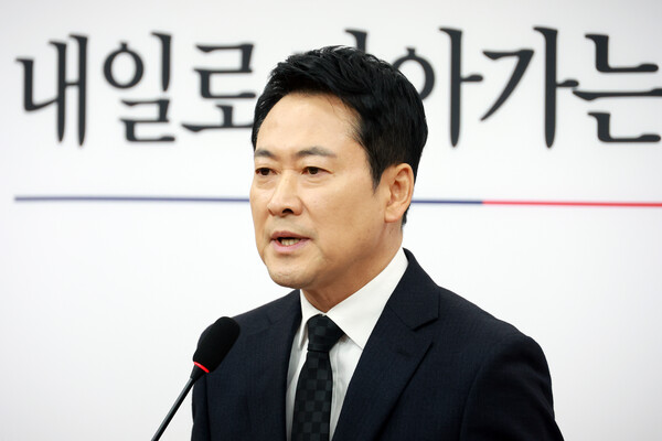 ▲ 기자회견하는 장동혁 대표. /뉴시스