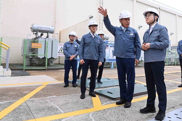 ▲ 울산 석유화학산업단지 방문한 김정관 산업통상자원부 장관. /뉴시스