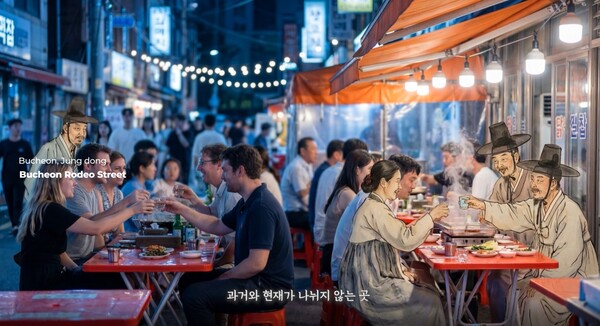 ▲ 경기관광 국제 AI 영상공모전 대상 수상작 '지나간 시간이 오늘의 일상이 되는 곳'