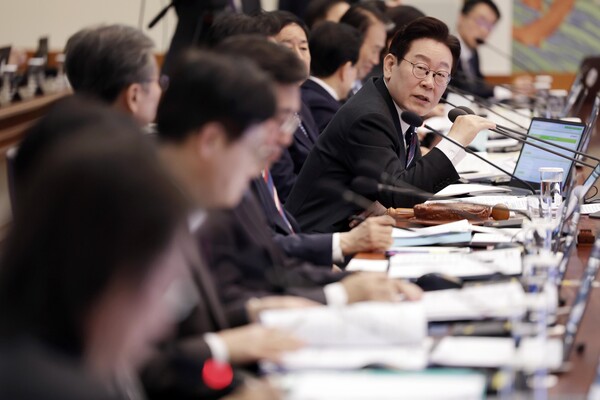 ▲ 국무회의서 발언하는 이재명 대통령. /뉴시스