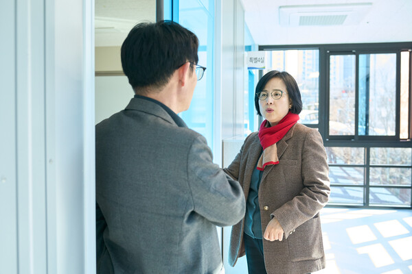 ▲ 현장 점검 나선 이수희 강동구청장.