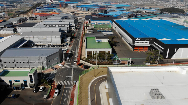 ▲ 경주시 외동 산업단지 전경.