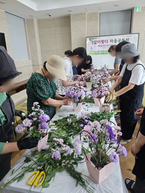 ▲ 마을공동체 활동 모습.